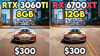 RTX 3060 Ti vs RX 6700 XT (C5) - Test in 13 Games + Ray Tracing Benchmarks