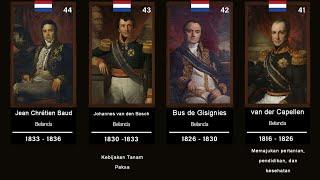 Daftar Penguasa Hindia Belanda (1610-1949)