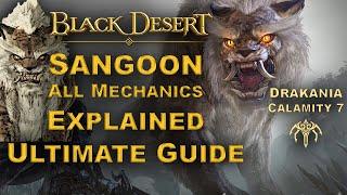 BDO | Sangoon - Black Shrine Guide | All Mechanics Explained | Calamity 7 Test - Drakania |