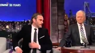 Joaquin Phoenix on David Letterman Full Interview