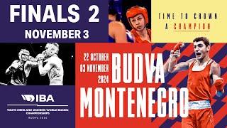 FINALS 2 | November 3 | IBA Youth Men’s and Women’s World Boxing Championships 2024