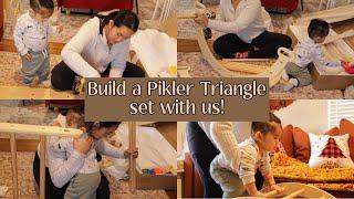 Build a Pikler Triangle Set with us! Christmas Gift for 16 month old baby