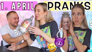 PRANKIDEEN!  1. April Scherze leicht zum nachmachen  Pranks zum 1. April 2021 - Cali Kessy