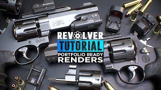 Revolver Tutorial - Portfolio ready renders in Marmoset Toolbag 4