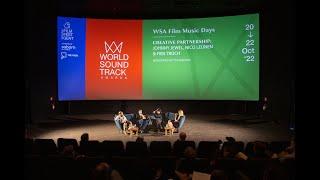 WSA Film Music Days 2022 | Creative Partnership: Nico Leunen, Johnny Jewel & Fien Troch