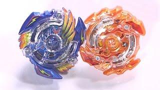 Beyblade Burst  ベイブレードバースト B-38 Victory Valkyrie Vs B-36 Rising Ragnaruk .G.R