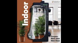 Carpas de cultivo indoor de 80 y 60cm x160cm de alto.