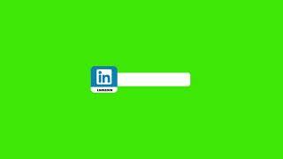 Green Screen Graphics | LinkedIn Lower Third | 1080P