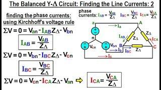 Electrical Engineering: Ch 13: 3 Phase Circuit (18 of 42) Find Line Current in Y-Delta Circuit 2