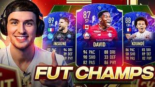 FUT Champs w/ 87 David, 88 Kounde, 89 Insigne