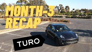 Renting a Porsche Macan on Turo | How much I earned after 3 months