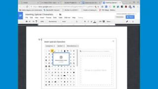 Google Docs - Insert Special Characters (Easily)