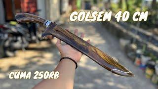 GOLOK SEMBELIH BILAH 40 cm untuk SAPI & KERBAU || cuma 250rb