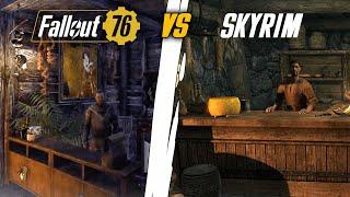 We BUILT RIVERWOOD in Fallout 76 | Fallout 76 Vs Skyrim