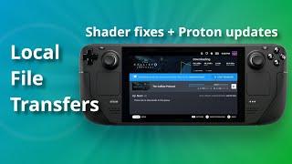BIG new Steam Deck feature, new SSDs, Shader fixes, Proton updates and MORE