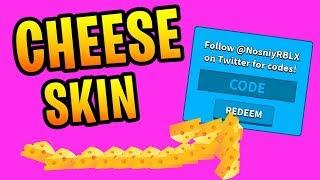 *NEW UPDATE* All Roblox Noodle Arms Codes | Get Cheese Skin | PET Update