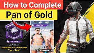 How to complete Pan of Gold Title in BGMI | How to get Pan of Gold #bgmi #PanOfGold #bgmiachivement