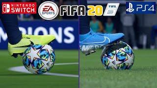 FIFA 20 Nintendo Switch Vs PS4 Comparison