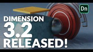 ADOBE DIMENSION 3.2 RELEASED!