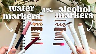 Alcohol vs Water: Which Markers to Choose? 