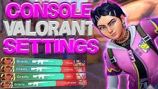 The Best Controller Settings YOU Need To Use... (Console Valorant)