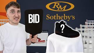 I Accidentally Bought An $8,000 Sneaker At Auction...
