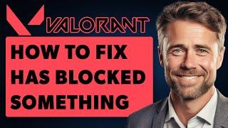 How To Fix Vanguard Has Blocked Something From Loading On Your Machine In Valorant (Full 2024 Guide)