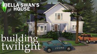 BELLA SWAN'S HOUSE //  BUILDING TWILIGHT ️ // Sims 4 Speed Build // NoCC