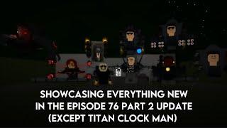 SHOWCASING EVERYTHING NEW IN THE EPISODE 76 PART 2 UPDATE IN TOILET ROLEPLAY!