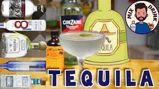 100% ТЕКИЛА выбор из самых популярных Olmeca - Espolon - Patron / Tequila Martini cocktail