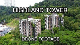 Highland Tower Full footage with drone