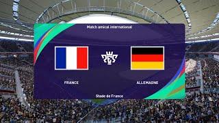 PES 2021 - France-Allemagne (Match amical international - Saison 2022-2023)