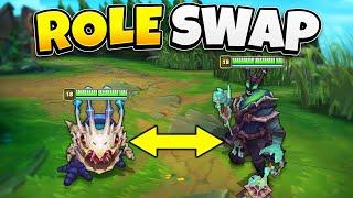 What happens when we SWAP ROLES in the bot lane...? (ioki plays ADC)