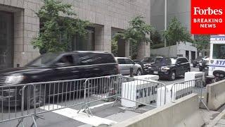 BREAKING NEWS: Trump Departs Trump Tower For Hearing To Appeal Verdict In The E. Jean Carroll Case