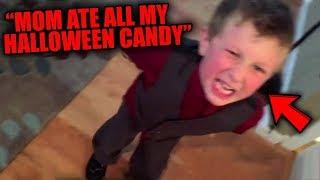 Top 10 CRAZIEST Halloween Candy Meltdowns CAUGHT ON CAMERA!