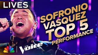 Sofronio Vasquez Performs "Unstoppable" By Sia | The Voice Finale | NBC