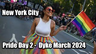 LIVE New York City - Dyke March 2024 - Pride Day 2 #live #nyc