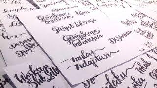 How to Tracing Hand Lettering in Inkscape