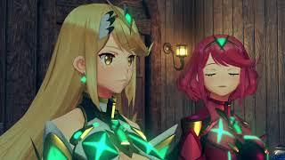 Rex got a dinner with Mythra & Pyra... Xenoblade Chronicles 2 .