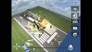 Disassembly 3D:Plane smash on Ipad 4