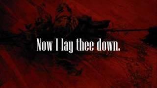 Machine Head - Now I lay thee down (Lyrics)