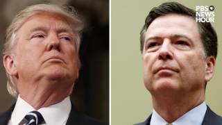 What James Comey told his friend about President Trump