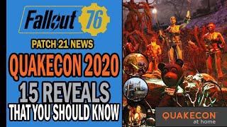 Fallout 76 News - Quakecon 2020: 15 Reveals to Know! - Fallout Shelters, Mods, BOS, Vault 94 & More