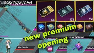 new premium crate opening pubg | field commander AWM crate opening pubg mobile | new crate opening
