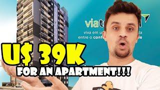 U$ 39 K FOR AN APARTMENT IN BRAZIL, AND IN INSTALLMENTS??? Make your investment now!!!