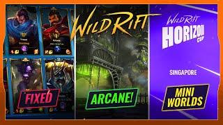 MATCHMAKING FIX / ARCANE / WORLDS - WILD RIFT NEWS