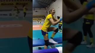 Amazing Joget Yolla & Shella#volleyball #proliga #trending