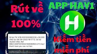 Cách Kiếm Tiền Online 2022 Với App HAY1 - Nhận Ngay 10K/Ref Miễn Phí Trên App Kiếm Tiền HAY1