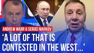 Andrew Marr cuts short interview with Putin ally | LBC