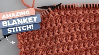 The BEST Knit Stitch for Blankets?!